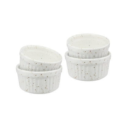 Maxwell & Williams Speckle 6 Piece Ramekin Set Cream