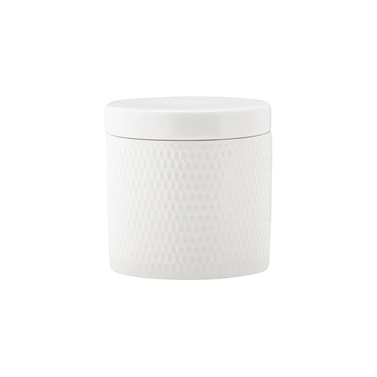 Maxwell & Williams White Basics 600ml Diamonds Canister White