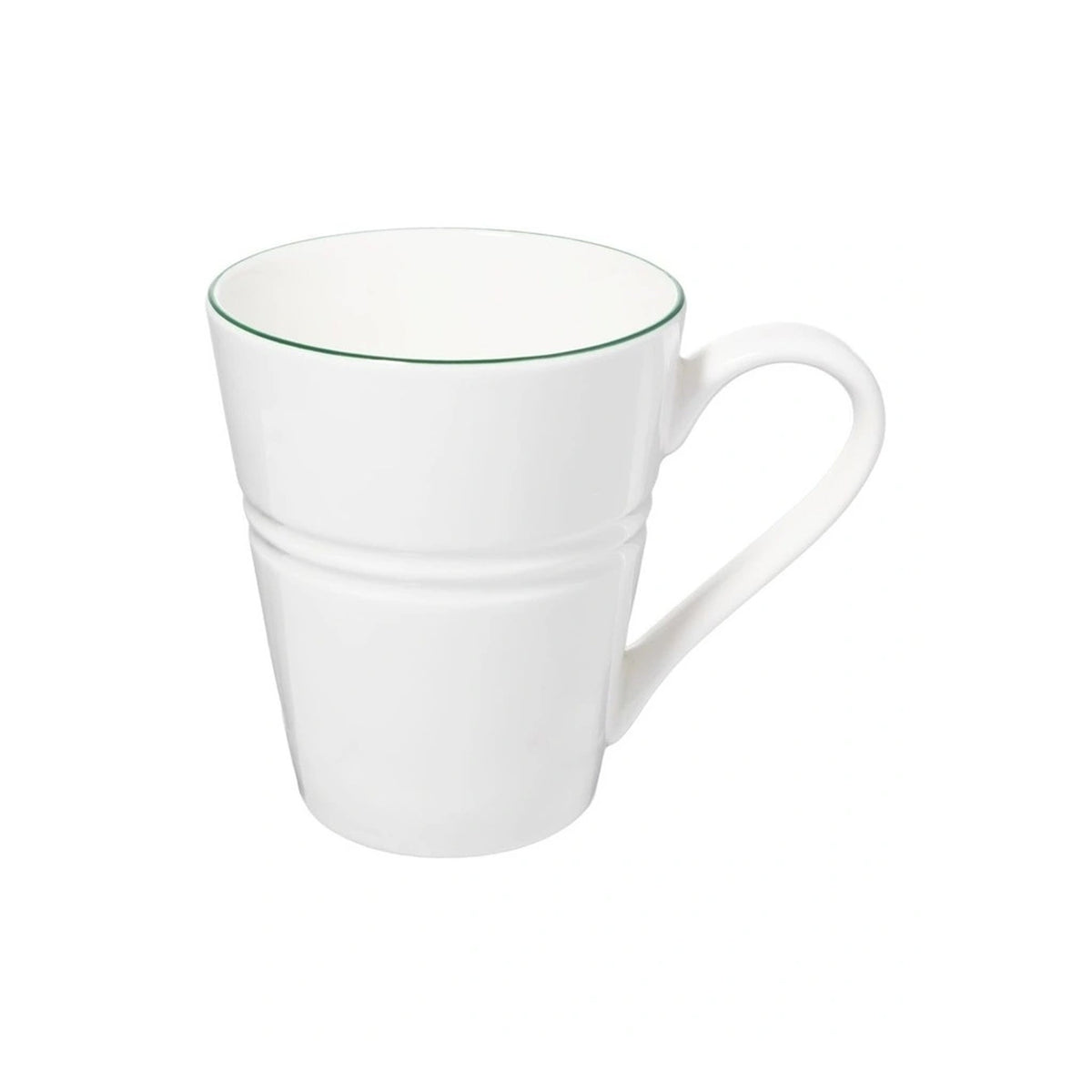 Maxwell & Williams White Basics Edge 300ml Conical Mug
