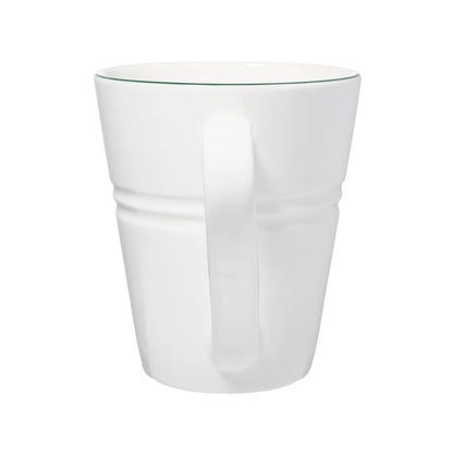 Maxwell & Williams White Basics Edge 300ml Conical Mug