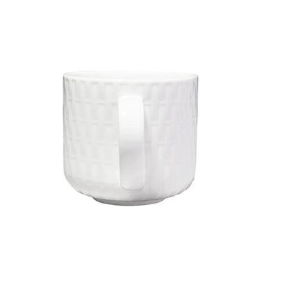 Maxwell & Williams White Basics Weave Mug 440ml White
