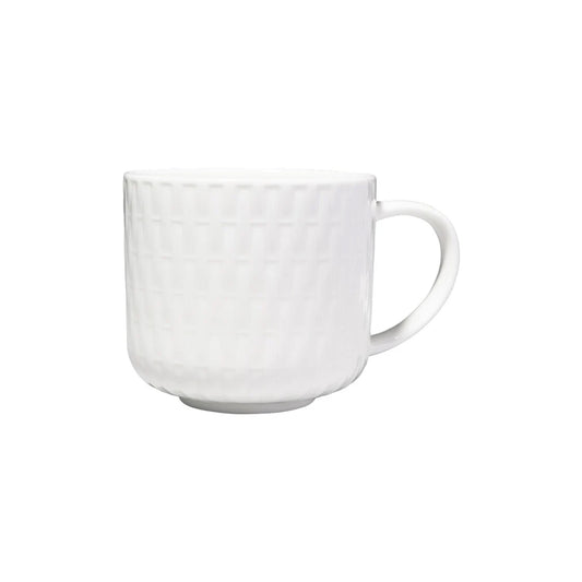 Maxwell & Williams White Basics Weave Mug 440ml White