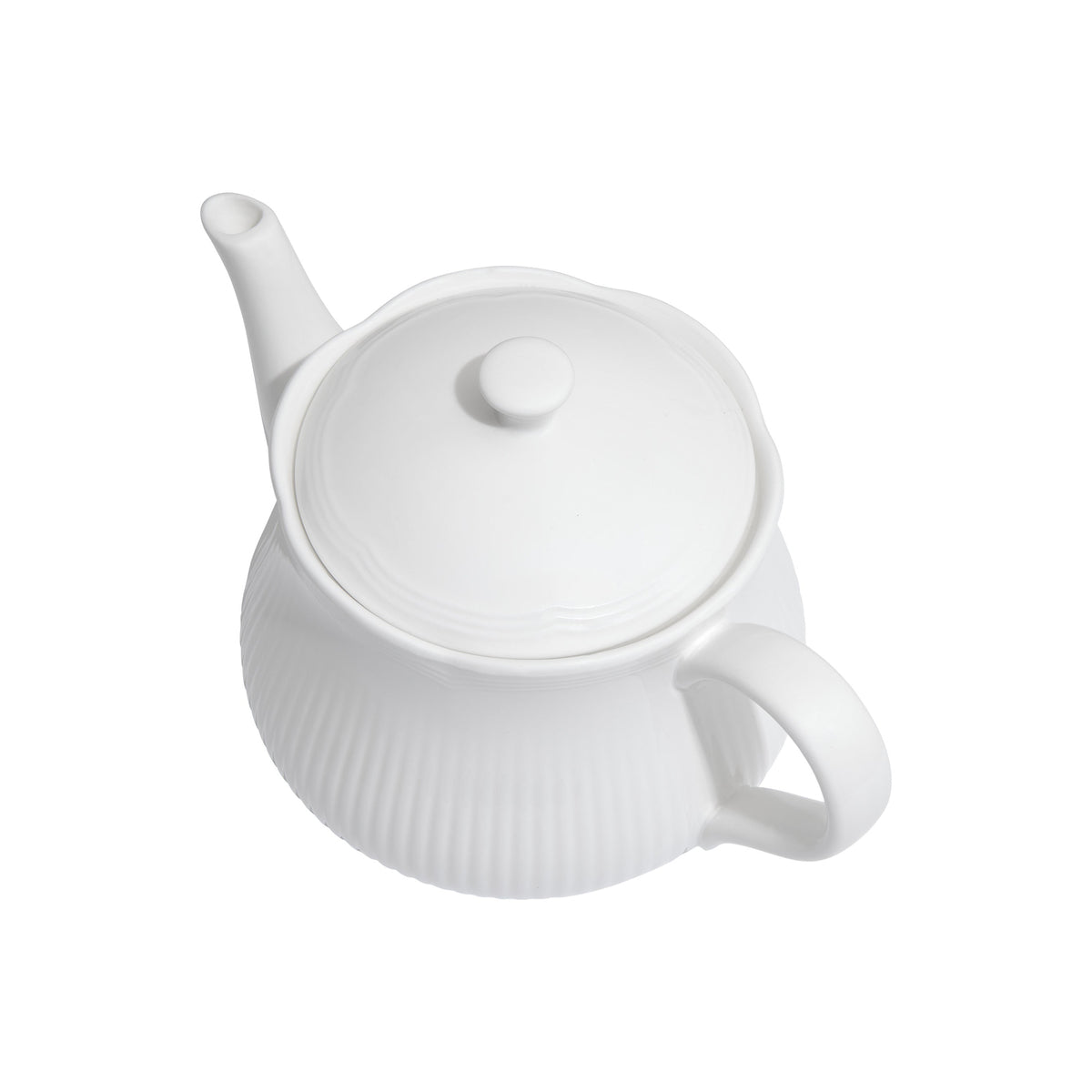 Maxwell & Williams White Basics Rococo 570ml Teapot White