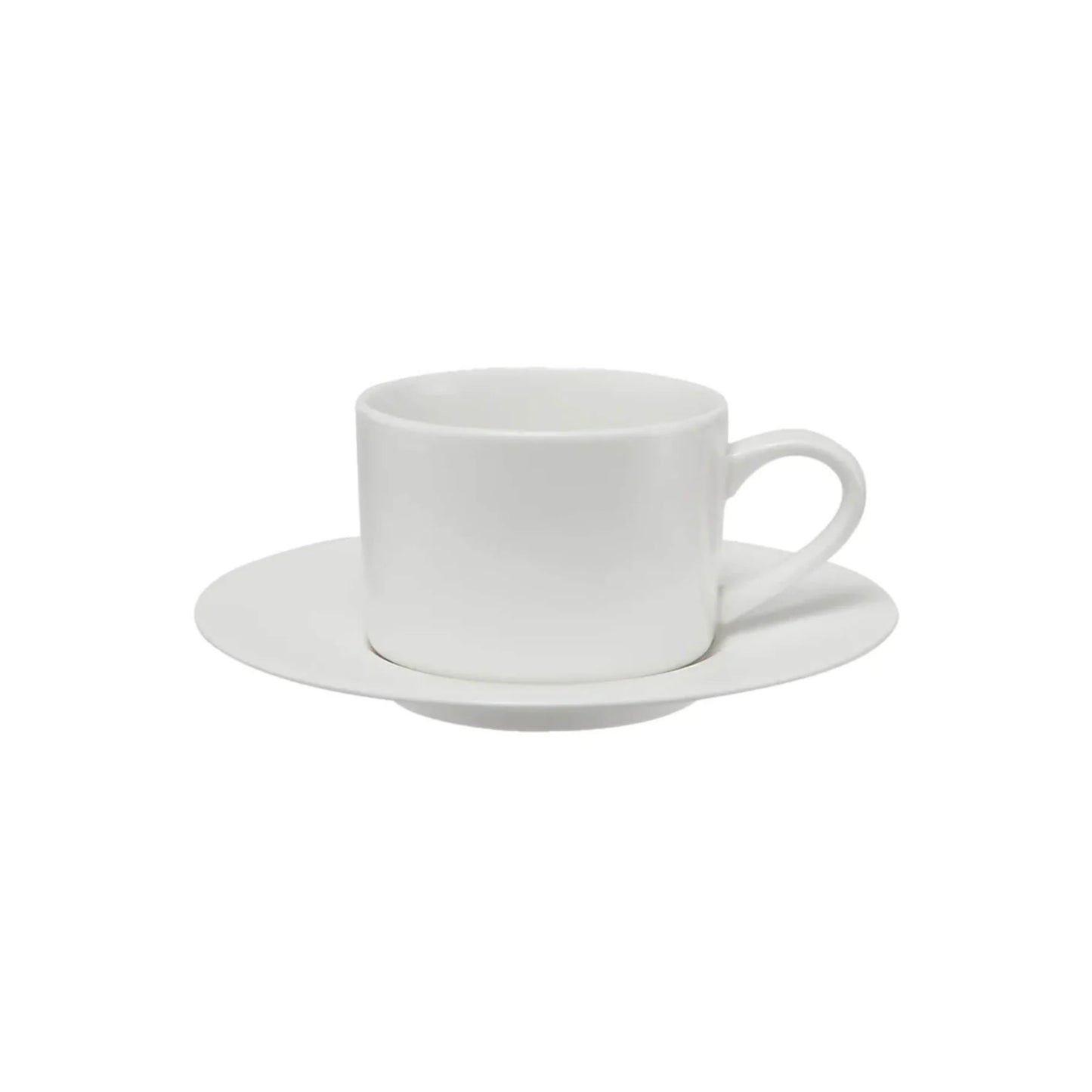 Maxwell & Williams White Basics Straight Cup & Saucer White