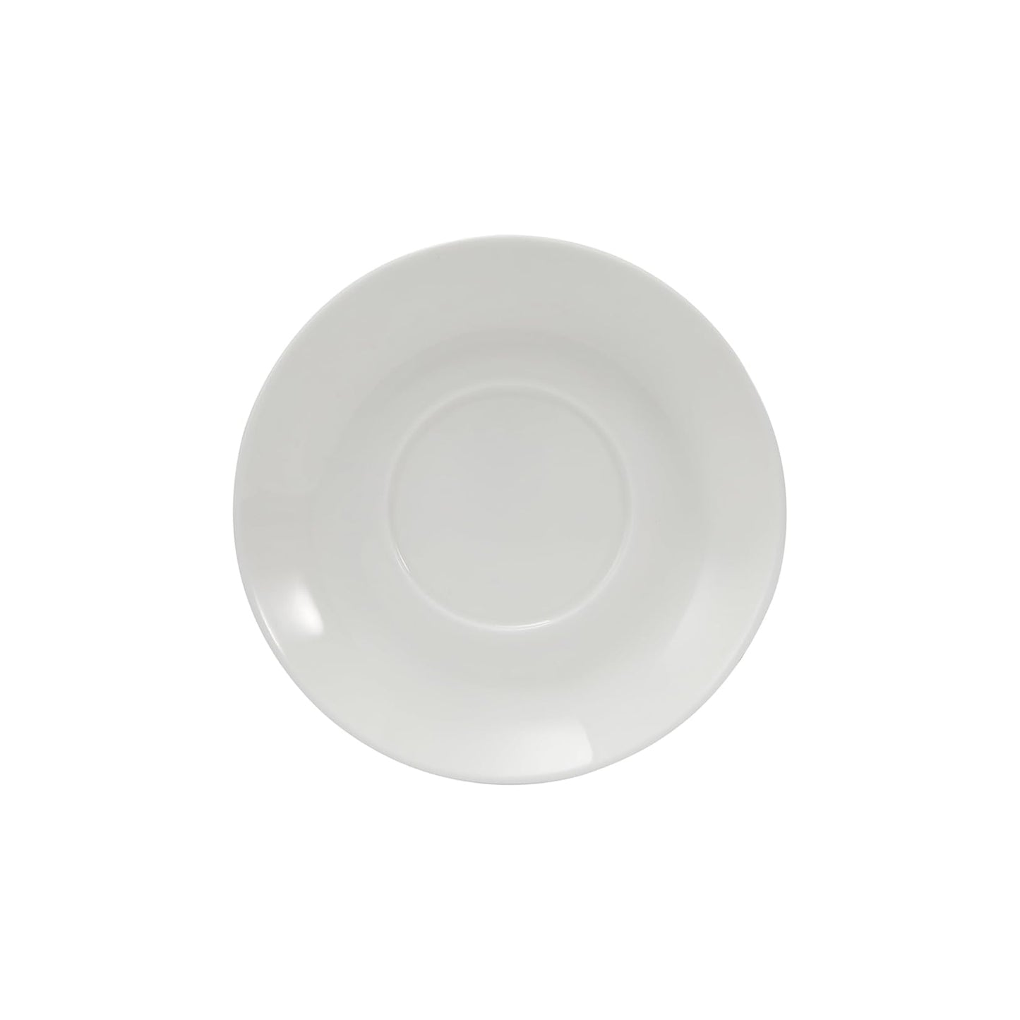 Maxwell & Williams White Basics Straight 100ml Demi Cup & Saucer White
