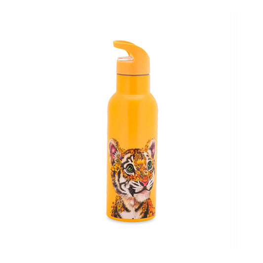 Maxwell & Williams Wild Planet 500ml Tiger Bottle Orange