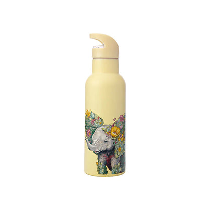 Maxwell & Williams Wild Planet 500ml Elephant Bottle Yellow