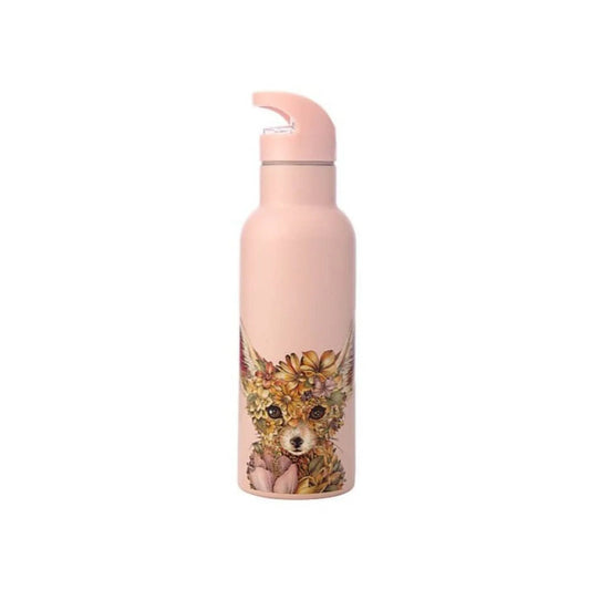 Maxwell & Williams Wild Planet 500ml Fox Bottle Pink