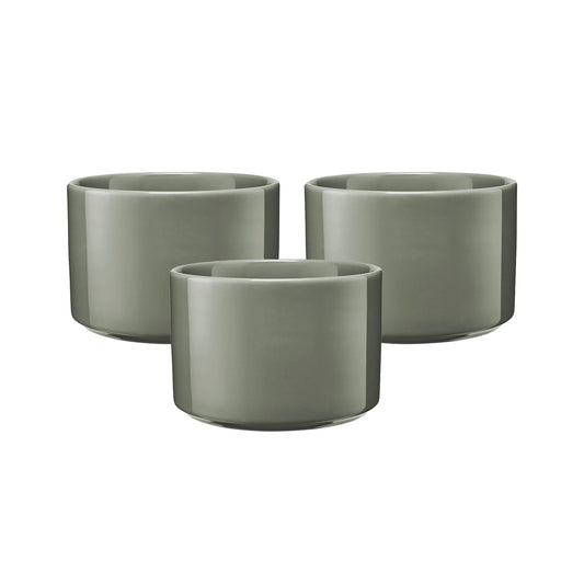 Maxwell & Williams 3 Piece 355ml Indulgence Ramekin Set Sage