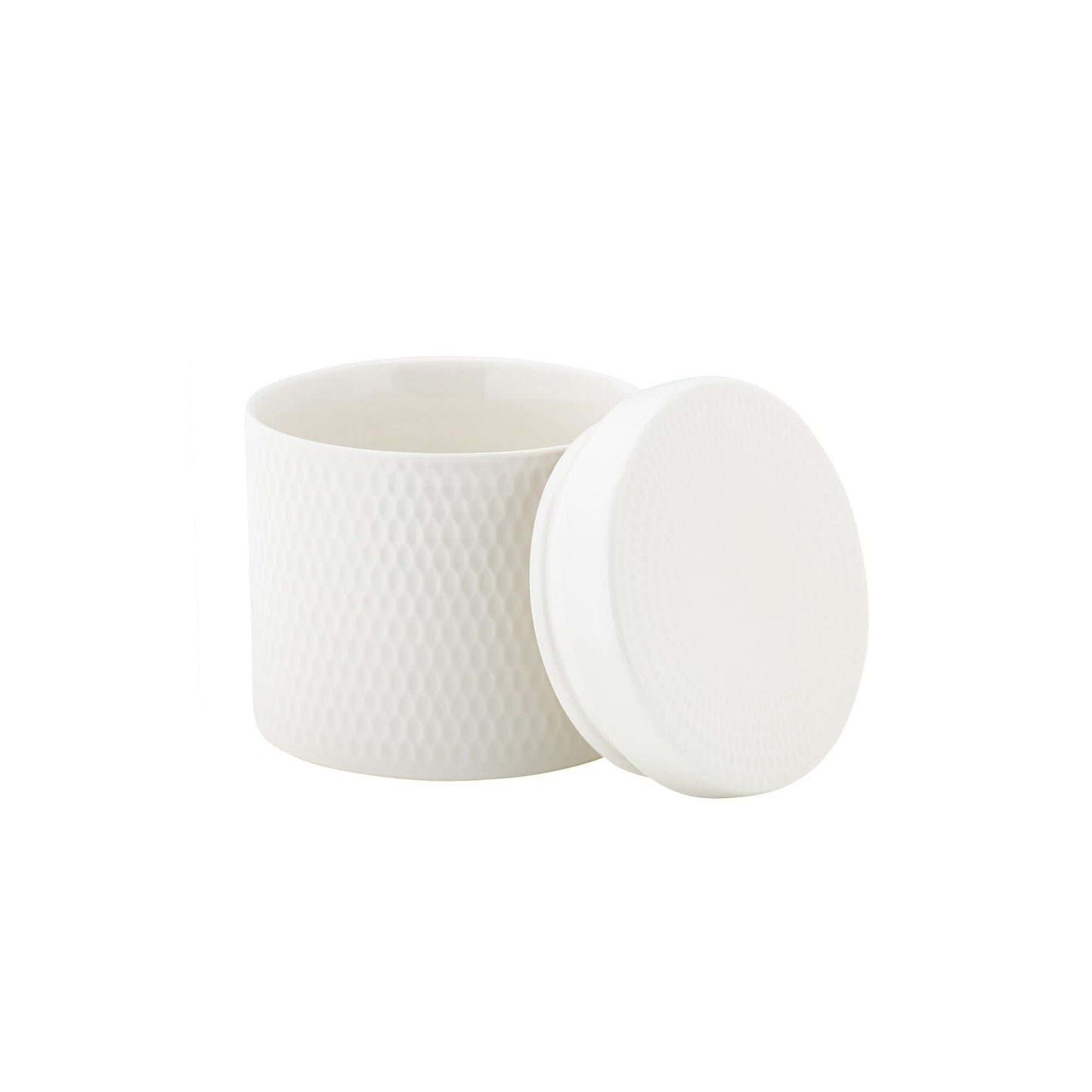 Maxwell & Williams White Basics 3 Piece 600ml Diamonds Canister Set White