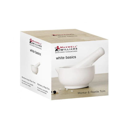 Maxwell & Williams White Basics Mortar & Pestle White