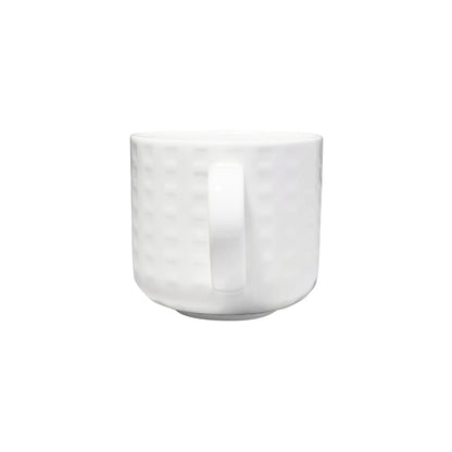 Maxwell & Williams White Basics Grid Mug 440ml White