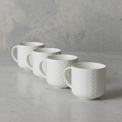 Maxwell & Williams White Basics Swirl Mug 440ml White