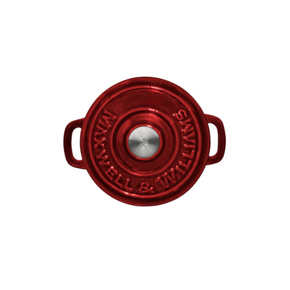 Maxwell and Williams Cast Iron 260ml Cocotte Merlot