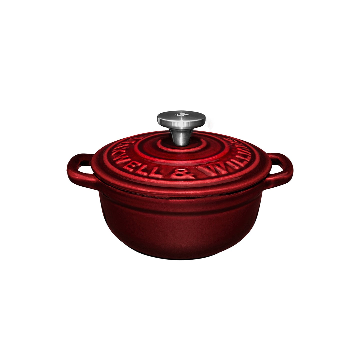 Maxwell and Williams Cast Iron 260ml Cocotte Merlot