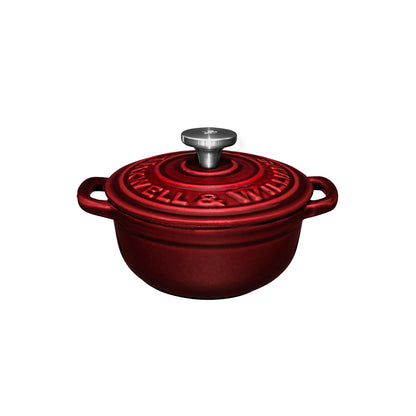 Maxwell and Williams Cast Iron 260ml Cocotte Merlot