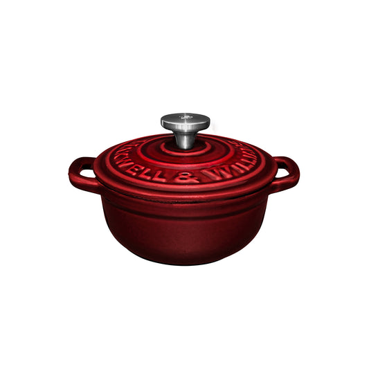 Maxwell and Williams Cast Iron 260ml Cocotte Merlot