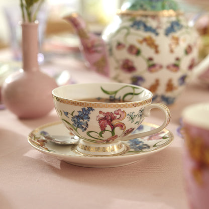 Maxwell & Williams 240ml Mystique Cup & Saucer Set Multicoloured