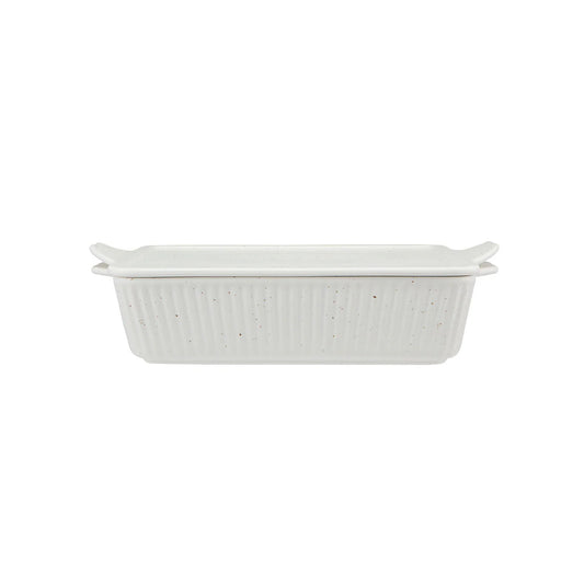 Maxwell & Williams Speckle Baker With Tray Cream