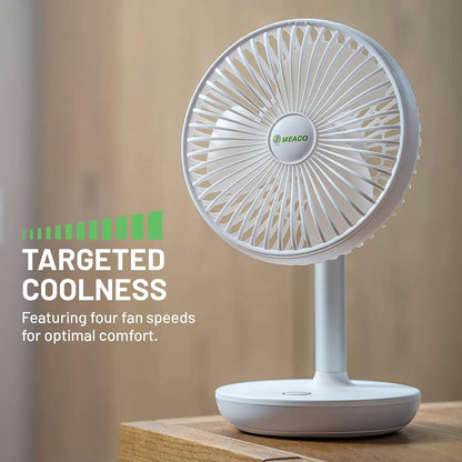 Solenco MeacoFan 260c Cordless Air Circulator White