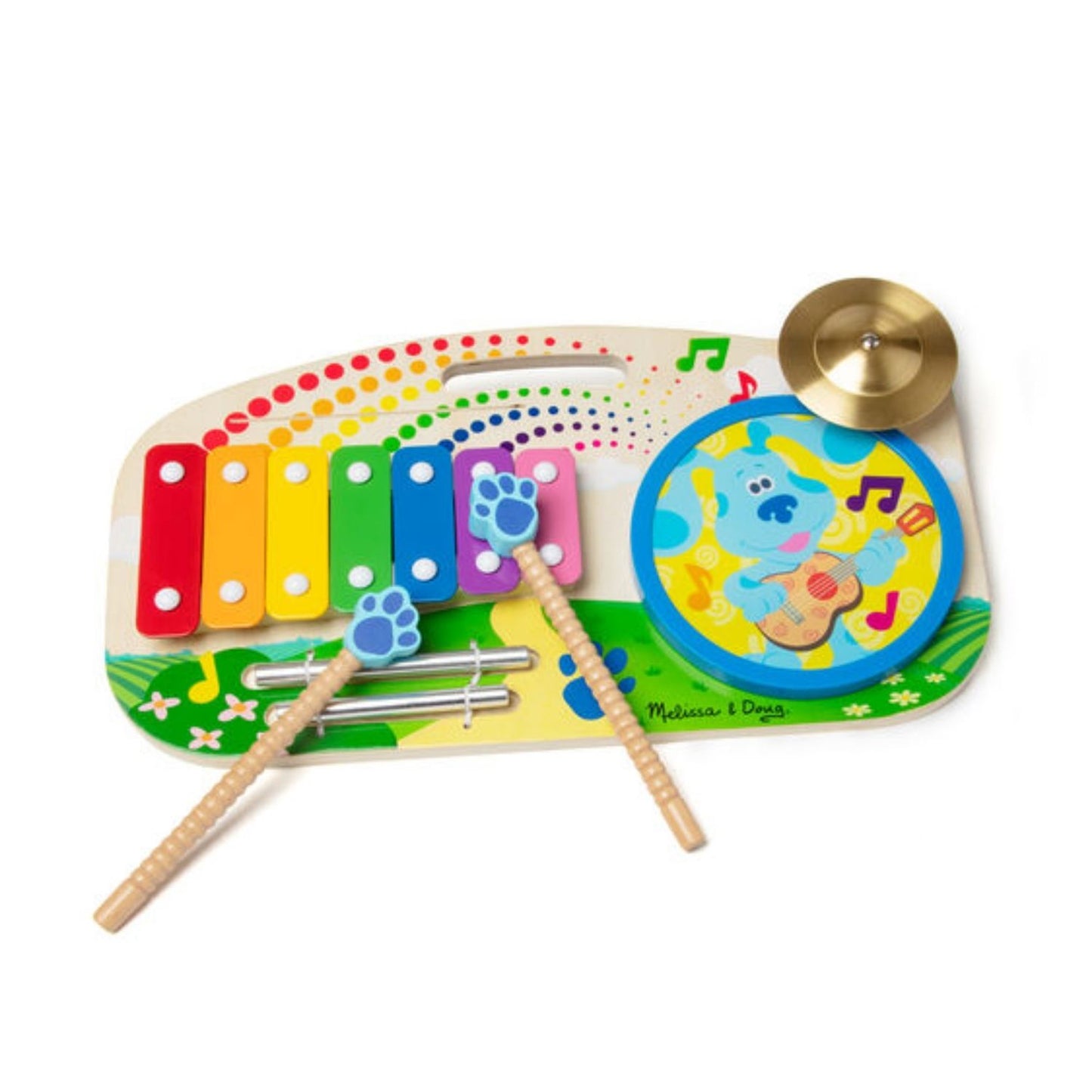 Melissa & Doug Blues Clues & You! Wooden Music Maker Board