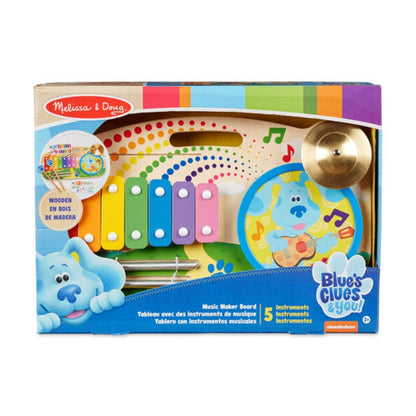 Melissa & Doug Blues Clues & You! Wooden Music Maker Board