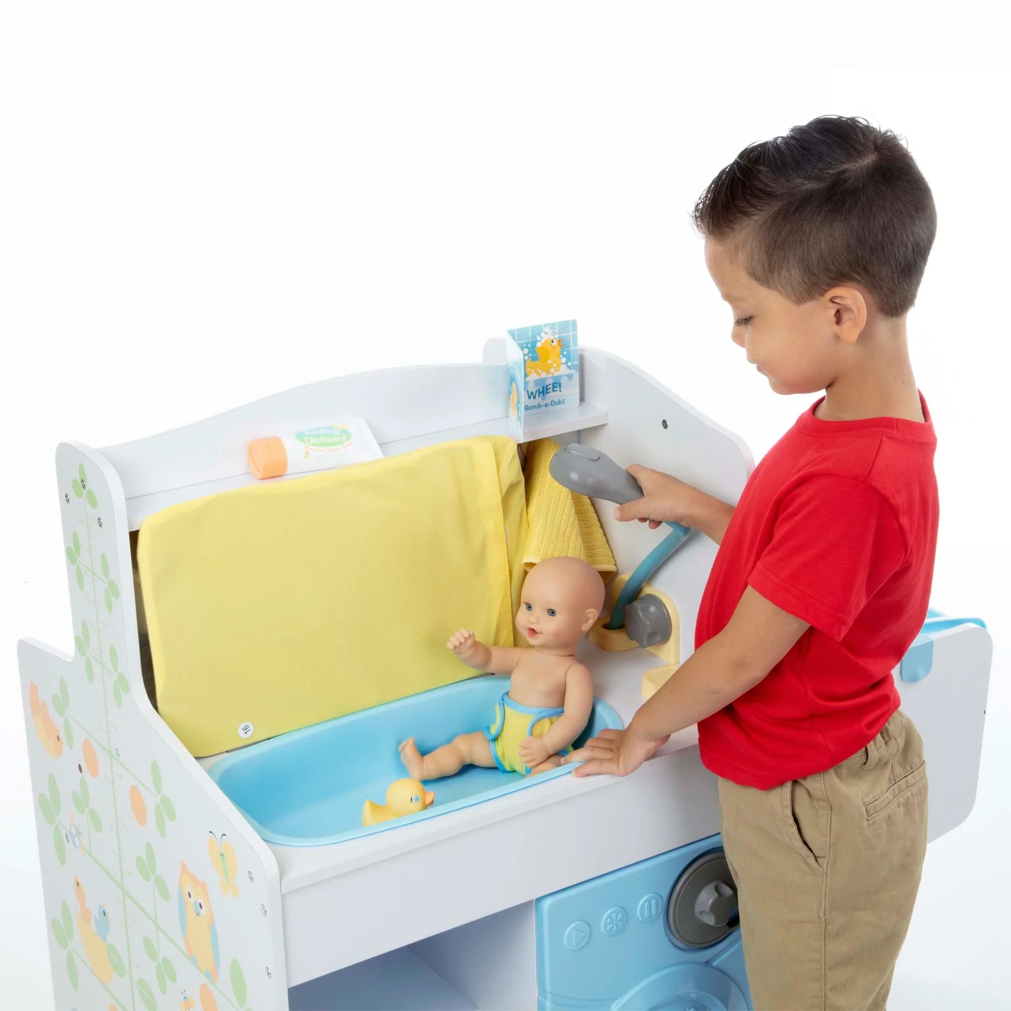 Melissa and doug doll care play center online