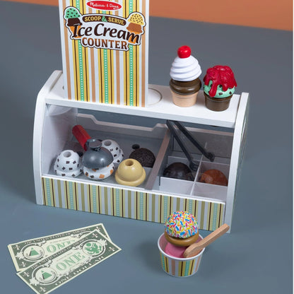 Melissa & Doug Scoop & Serve Ice Cream Counter