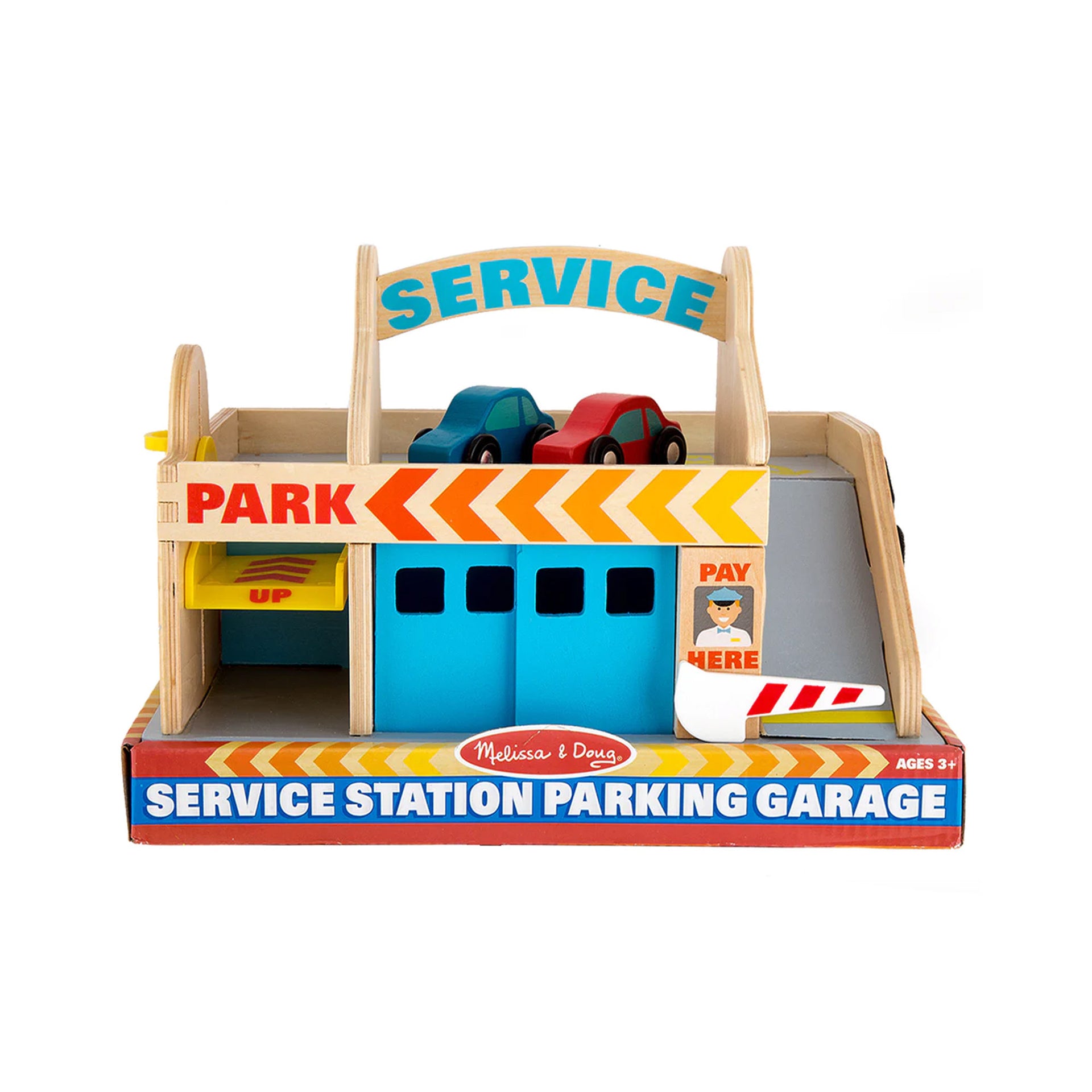 Melissa & Doug Wooden Service Station Parking Garage – The Culinarium