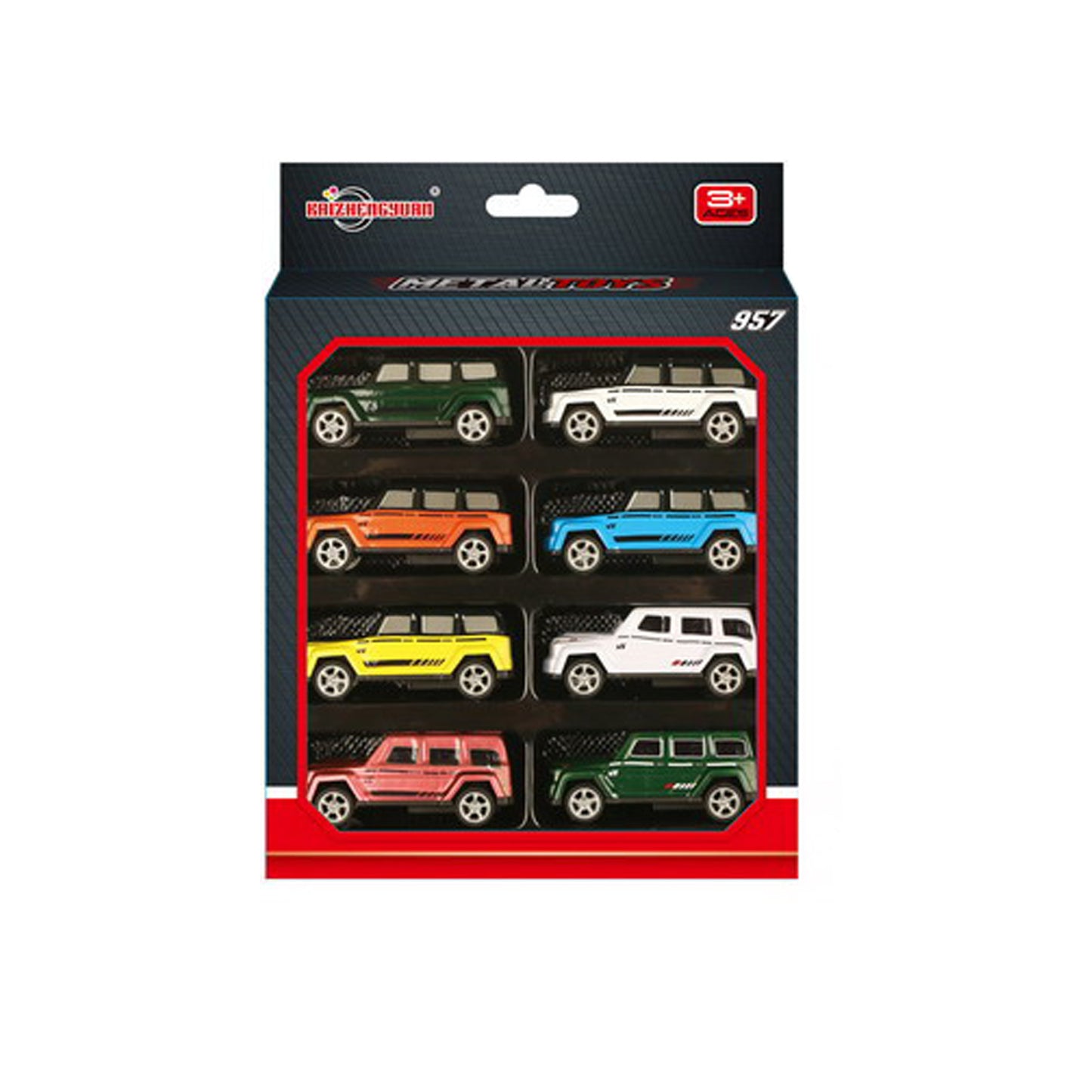 Pull-Back Toy Car Set Assorted