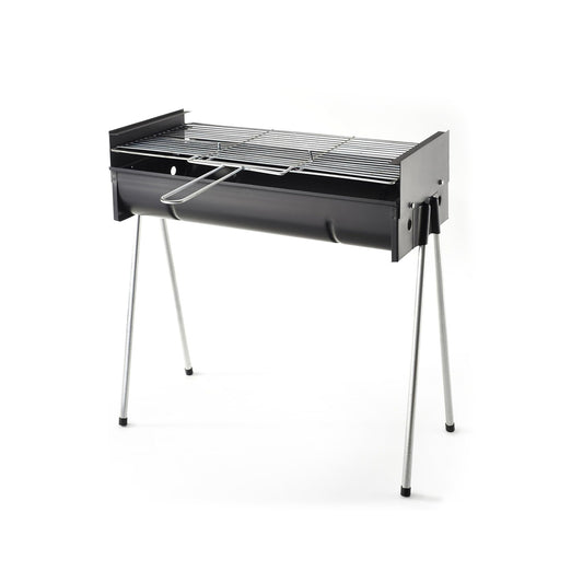 Metalix 452 Large Stainless Steel Adjustable Braai Stand Black