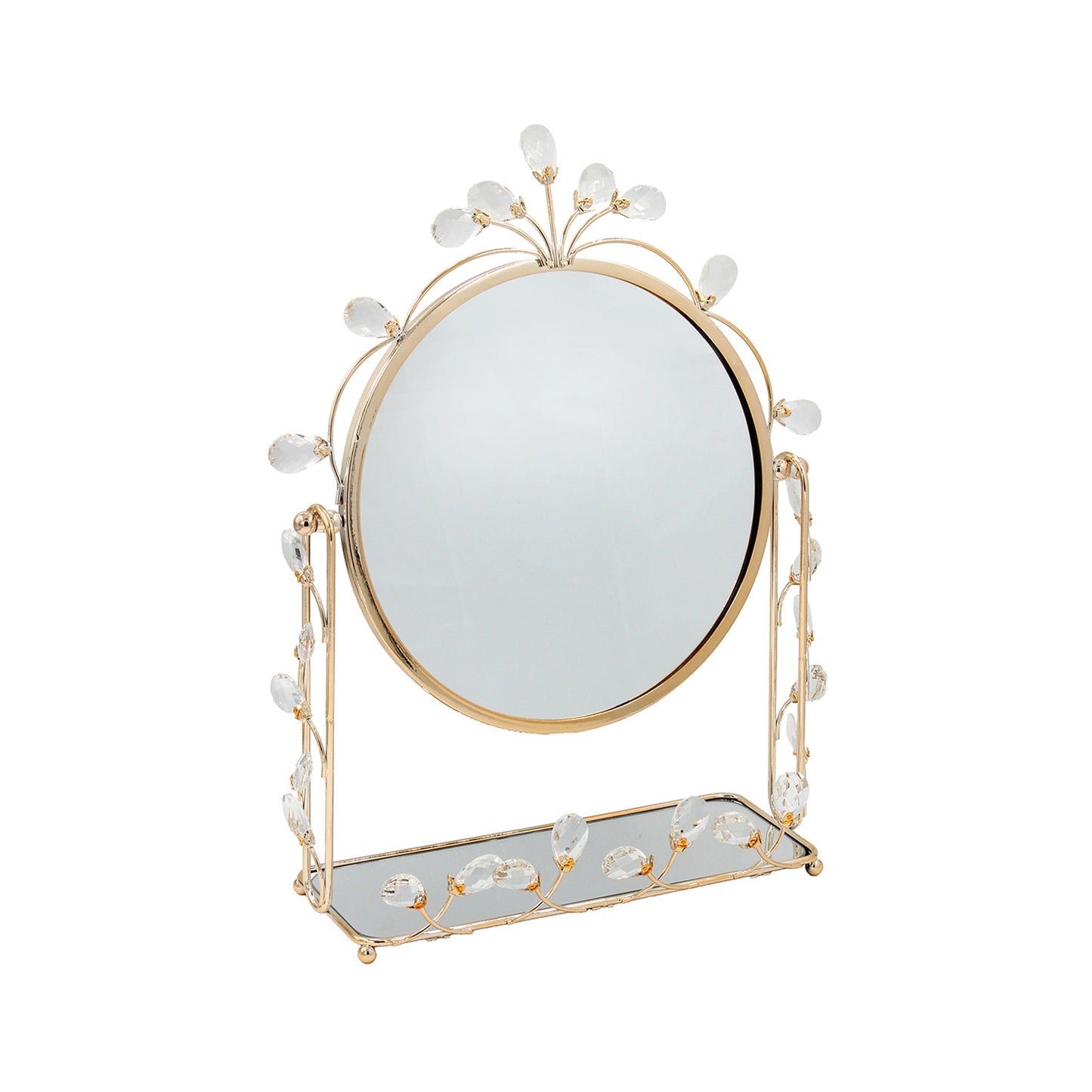 Adjustable Mirror Gold