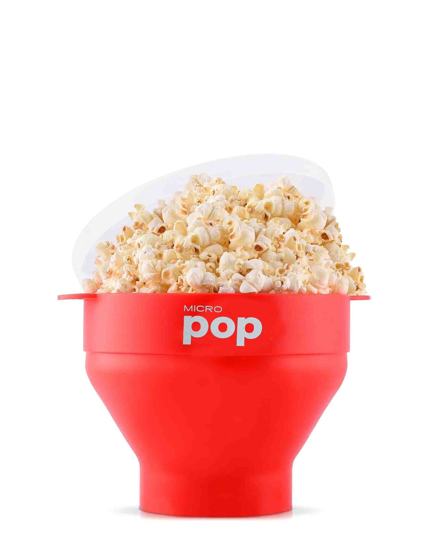 Kitchen Junkies Silicone Microwave Popcorn Popper - Red