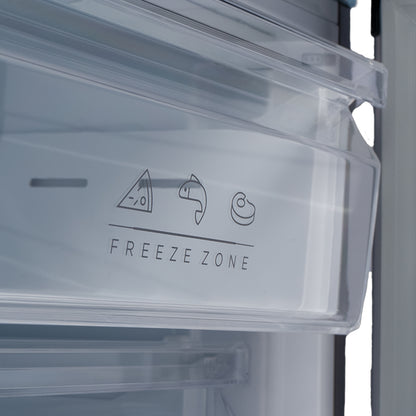 Midea 262L Frost Free Bottom Mount Freezer Silver