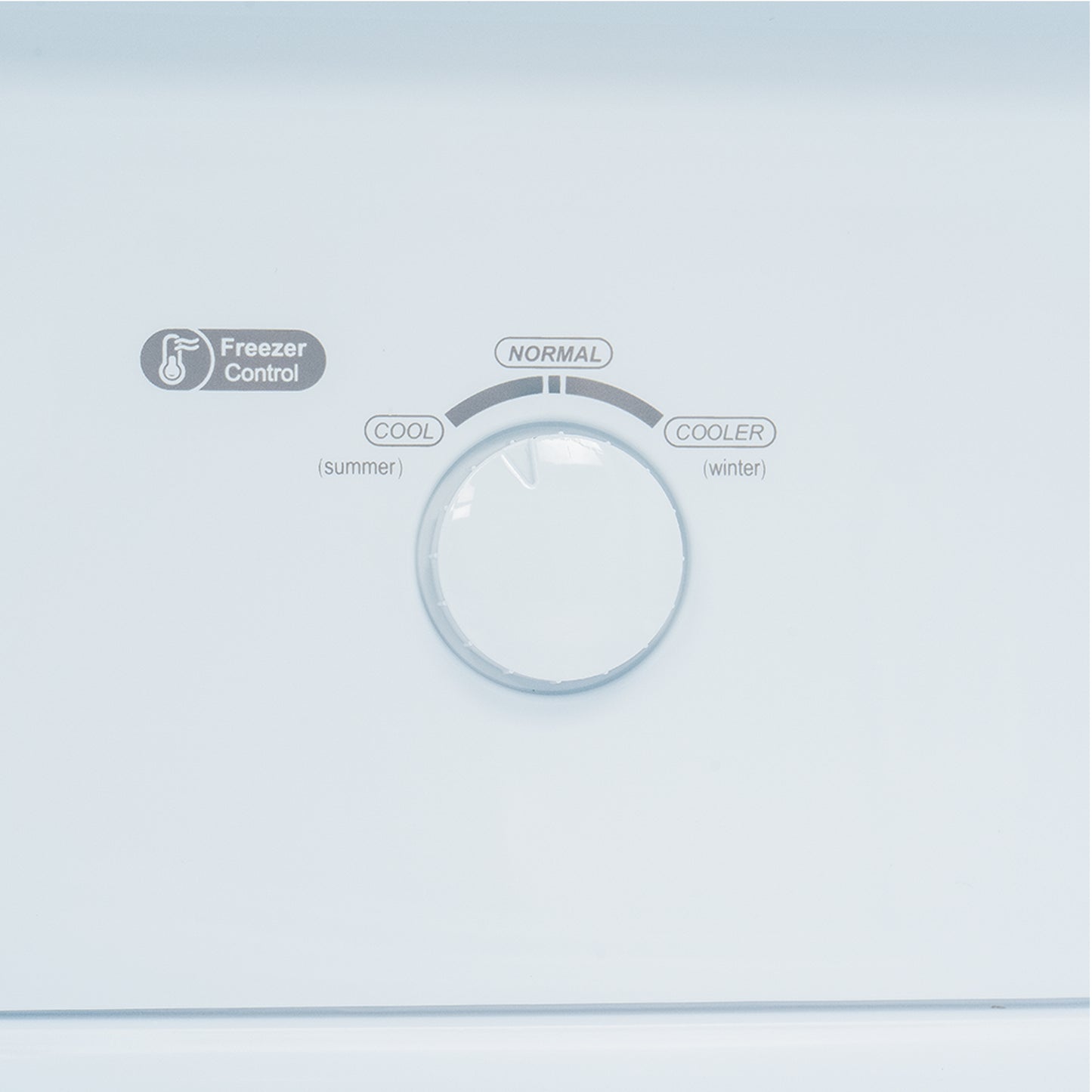 Midea 262L Frost Free Bottom Mount Freezer Silver