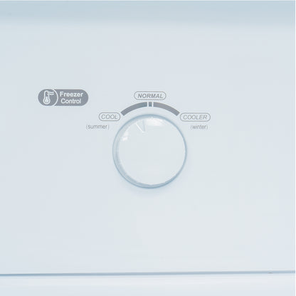 Midea 262L Frost Free Bottom Mount Freezer Silver