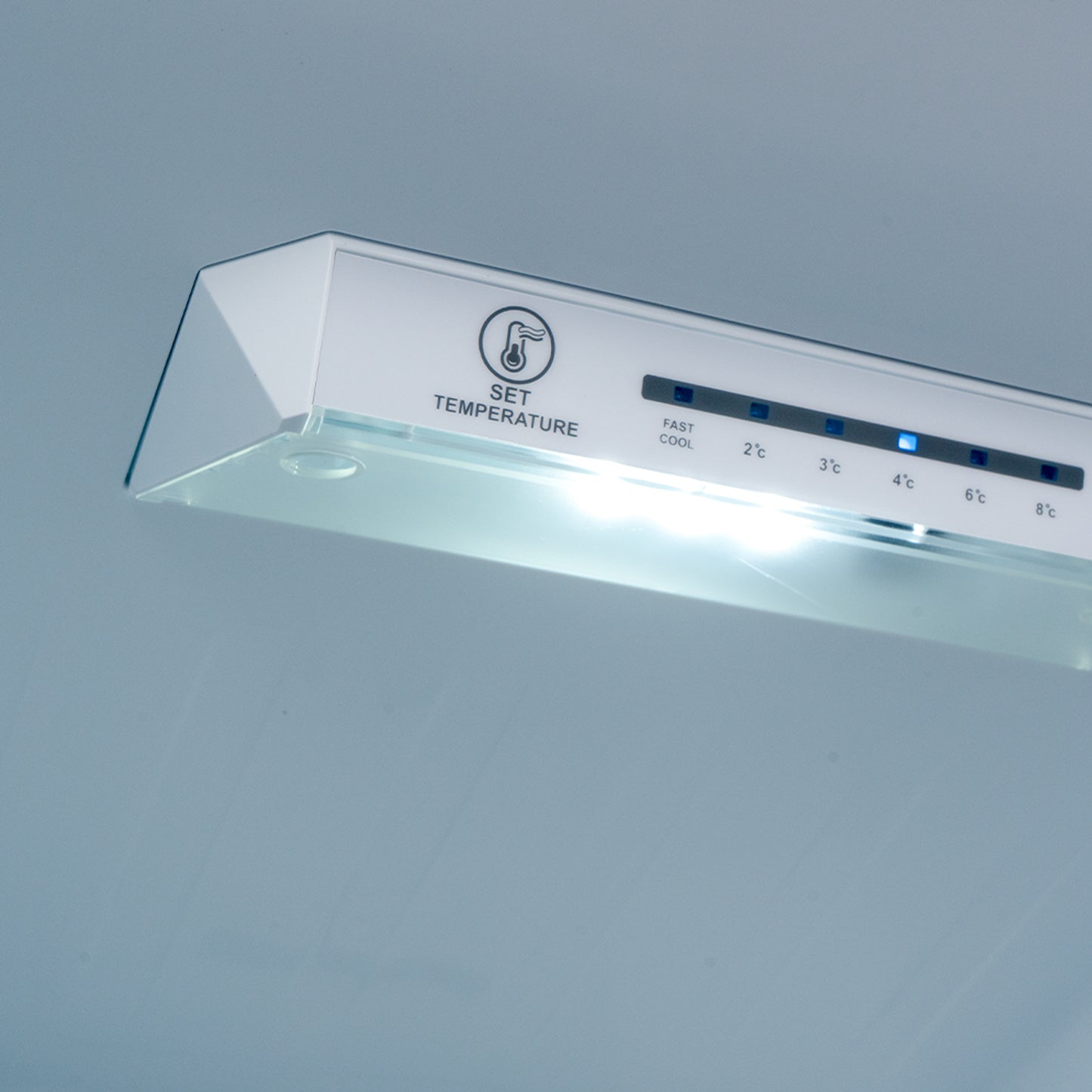 Midea 262L Frost Free Bottom Mount Freezer Silver