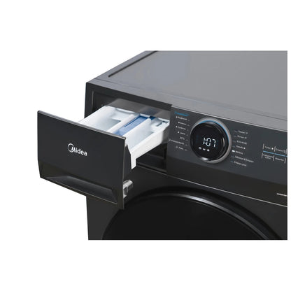 Midea 8kg Inverter Front Loader Washing Machine Titanium