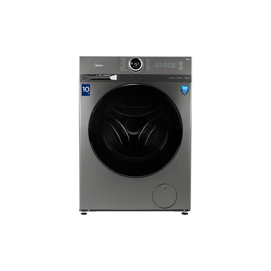 Midea 8kg Inverter Front Loader Washing Machine Titanium