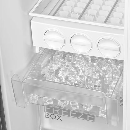 Midea 513L Inverter Side by Side Refrigerator Stainless Steel