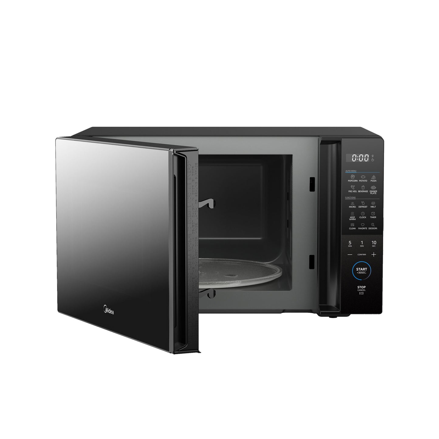Midea 36L Digital Microwave Black Mirror