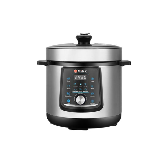 Milex 6Lt Digital Power Pressure Cooker Silver