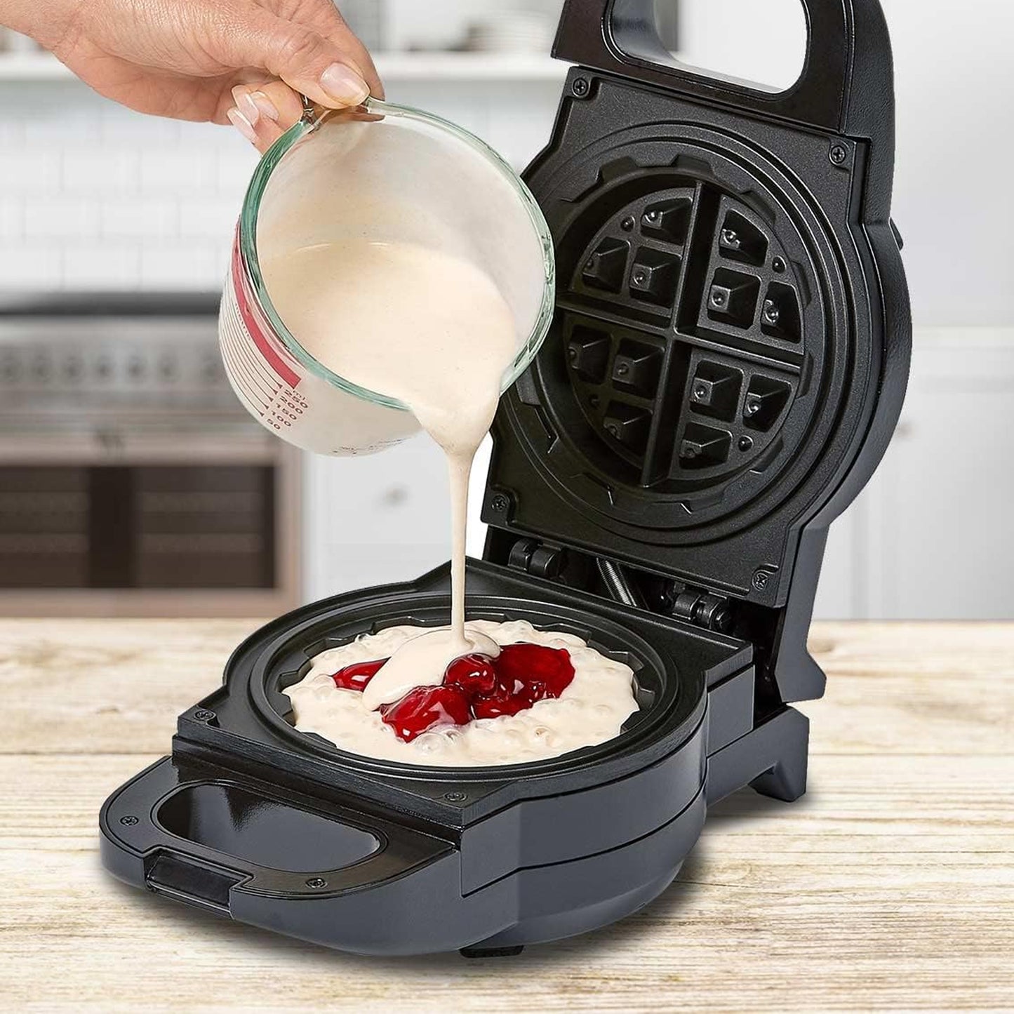 Milex Gourmet Waffle Maker Black