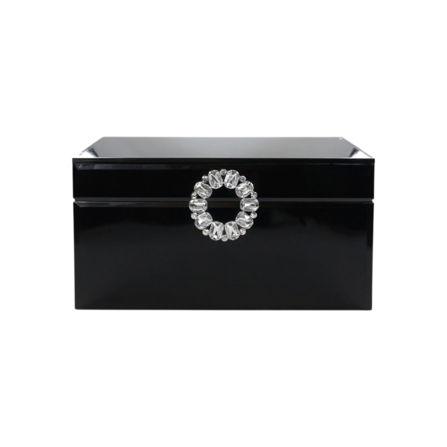 Jewellery Box with Ring Design Black