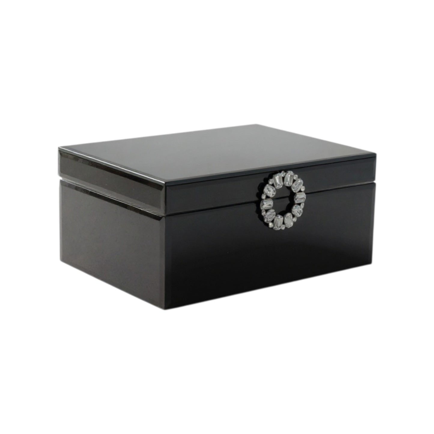 Jewellery Box with Ring Design Black