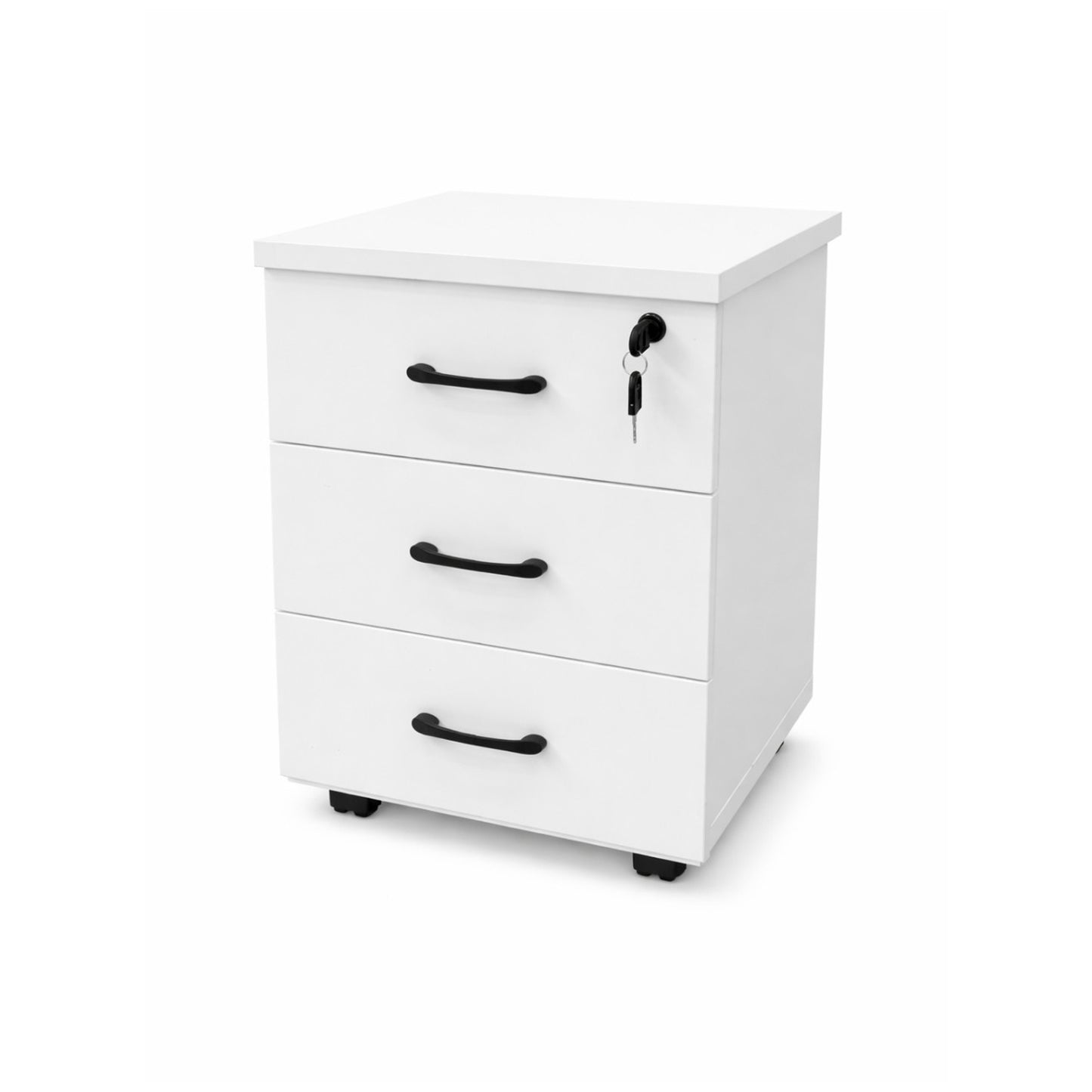 Modern 3 Drawer Chest of Drawers White