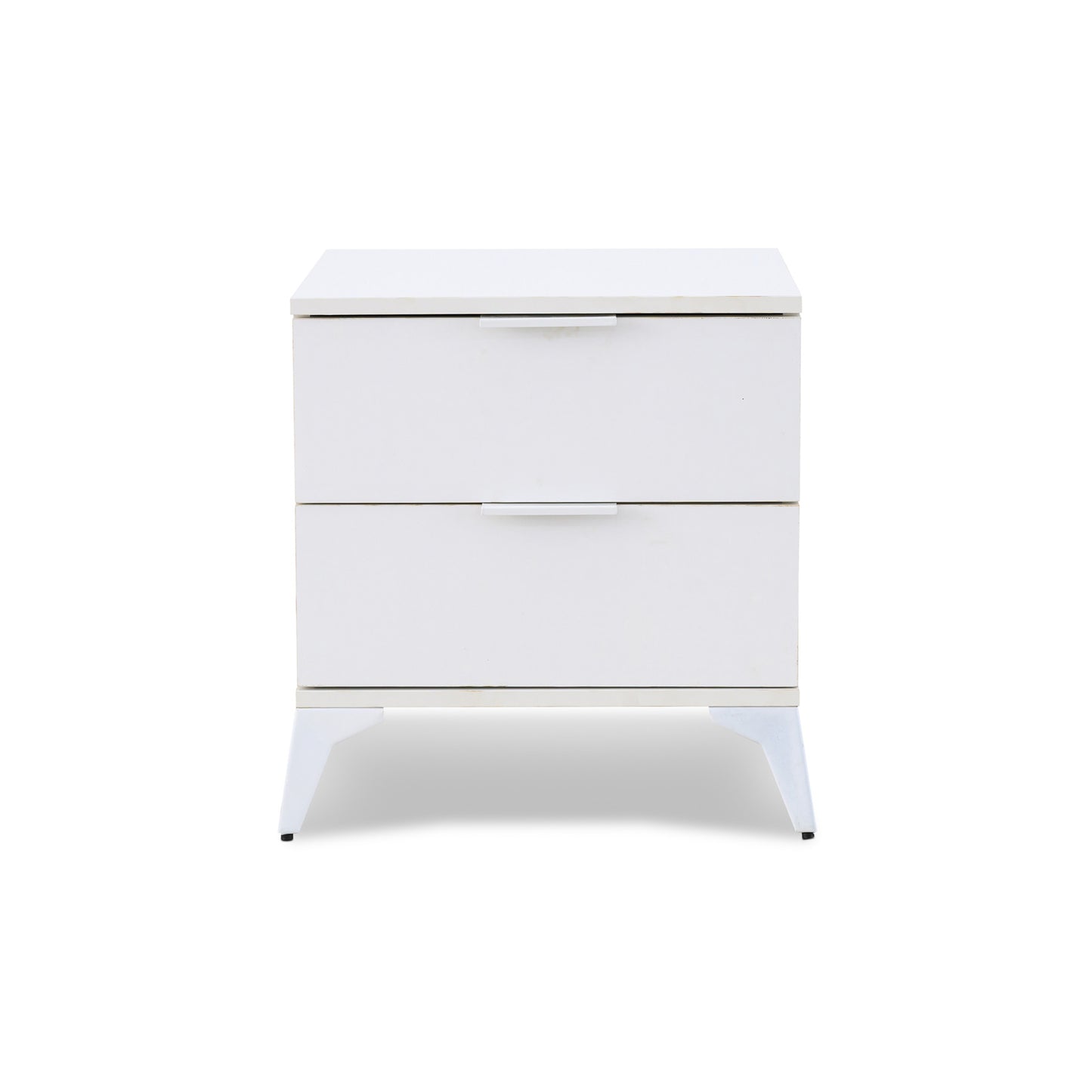 Modern 2 Drawer Chest of Drawers White