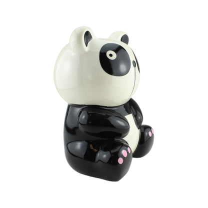 Panda Ceramic Money Bank Black & White