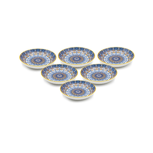 6 Piece Bowl Set Multicoloured