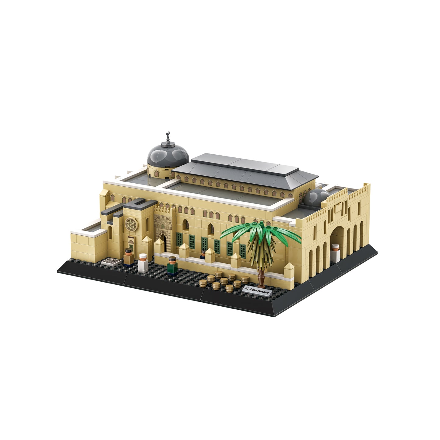 Wange Al-Aqsa Mosque 768 Piece Building Block Set